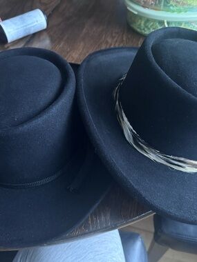 Stetson Black Felt Western Hats- BUNDLE 2